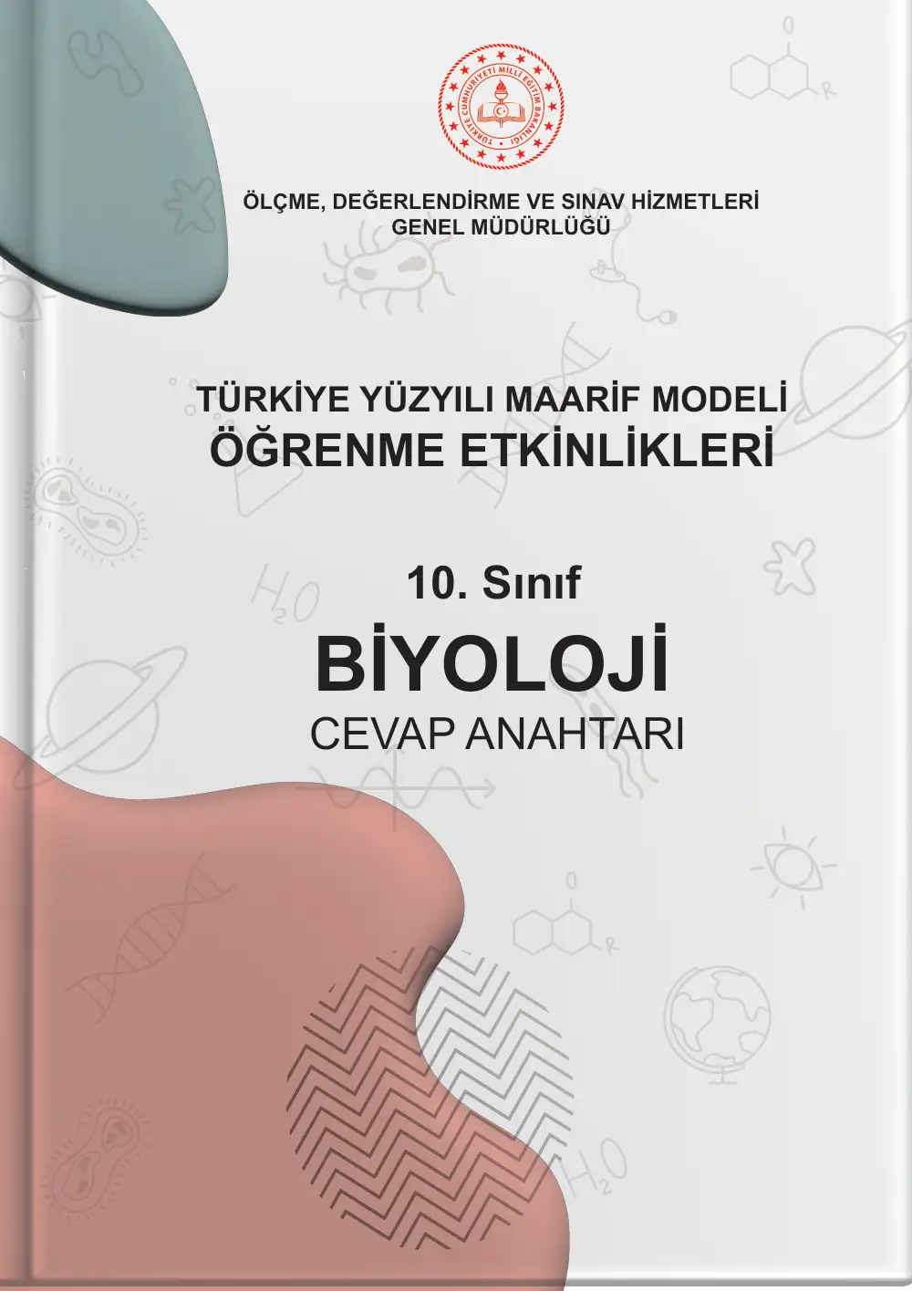 10. Sınıf Biyoloji Öğrenme Etkinlikleri Seti 1 (2025-2026) cevap anahtarı sayfa 1