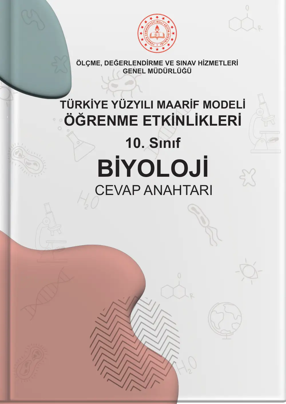 10. Sınıf Biyoloji Öğrenme Etkinlikleri Seti 2 (2025-2026) cevap anahtarı sayfa 1
