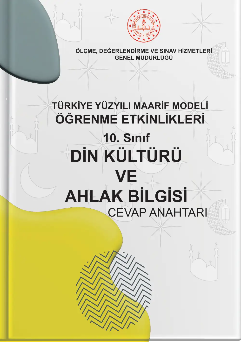 10. Sınıf Din Kültürü ve Ahlak Bilgisi Öğrenme Etkinlikleri Seti 1 (2025-2026) cevap anahtarı sayfa 1