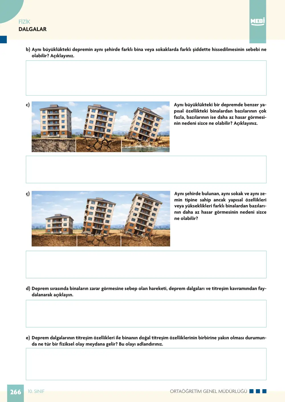 10. Sınıf Fizik Bireysel Öğrenme Etkinlikleri (2026-2027) sayfa 270