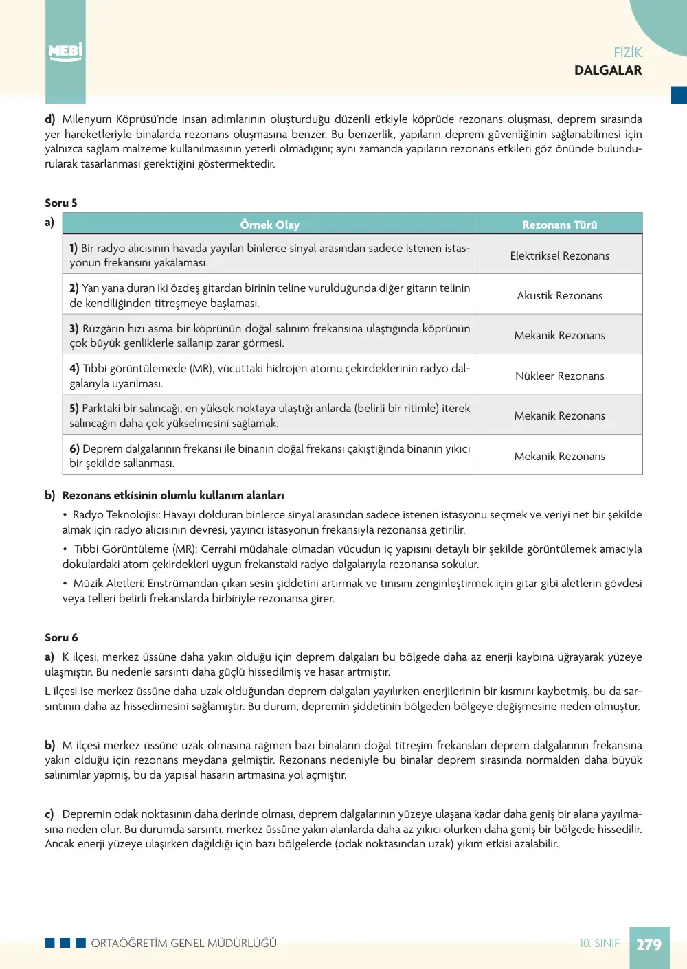 10. Sınıf Fizik Bireysel Öğrenme Etkinlikleri (2026-2027) sayfa 283