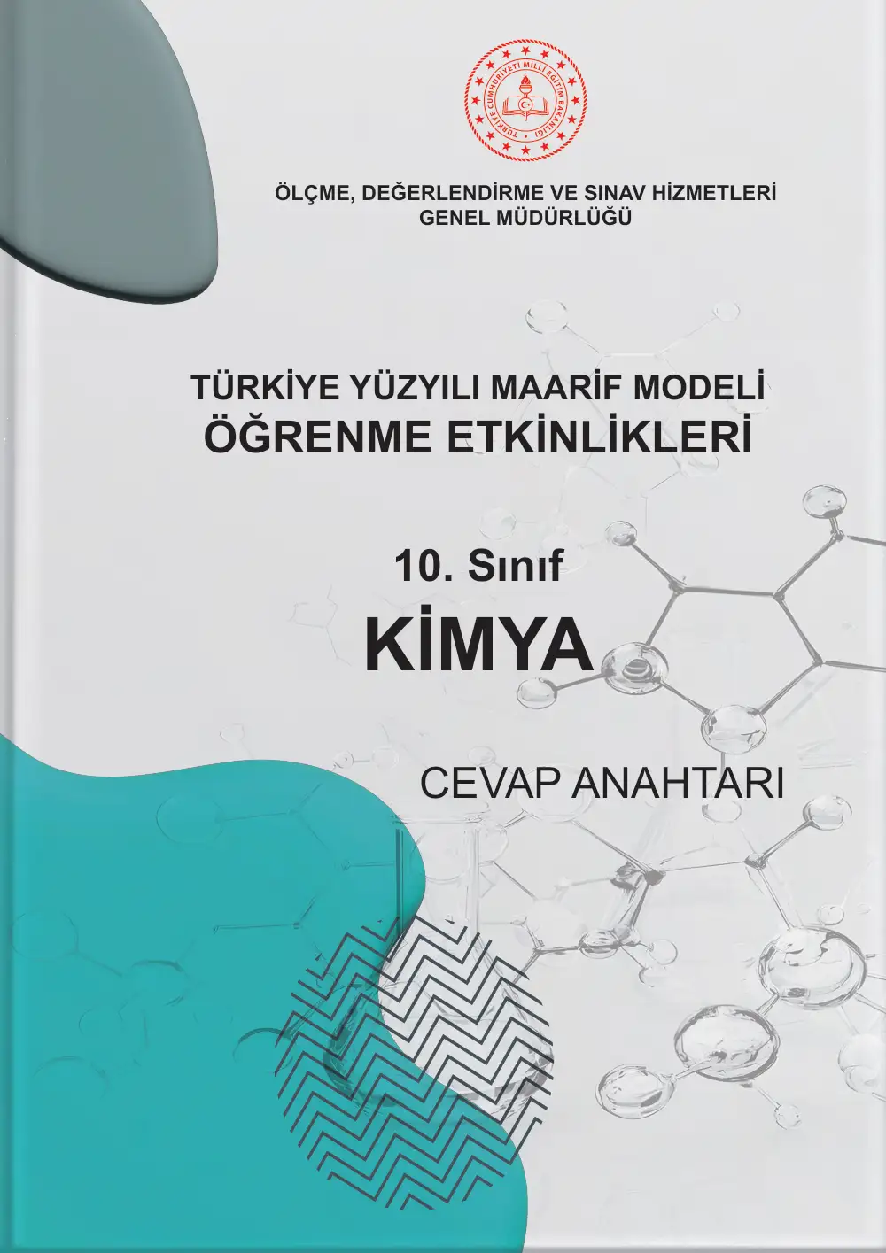10. Sınıf Kimya Öğrenme Etkinlikleri Seti 1 (2025-2026) cevap anahtarı sayfa 1