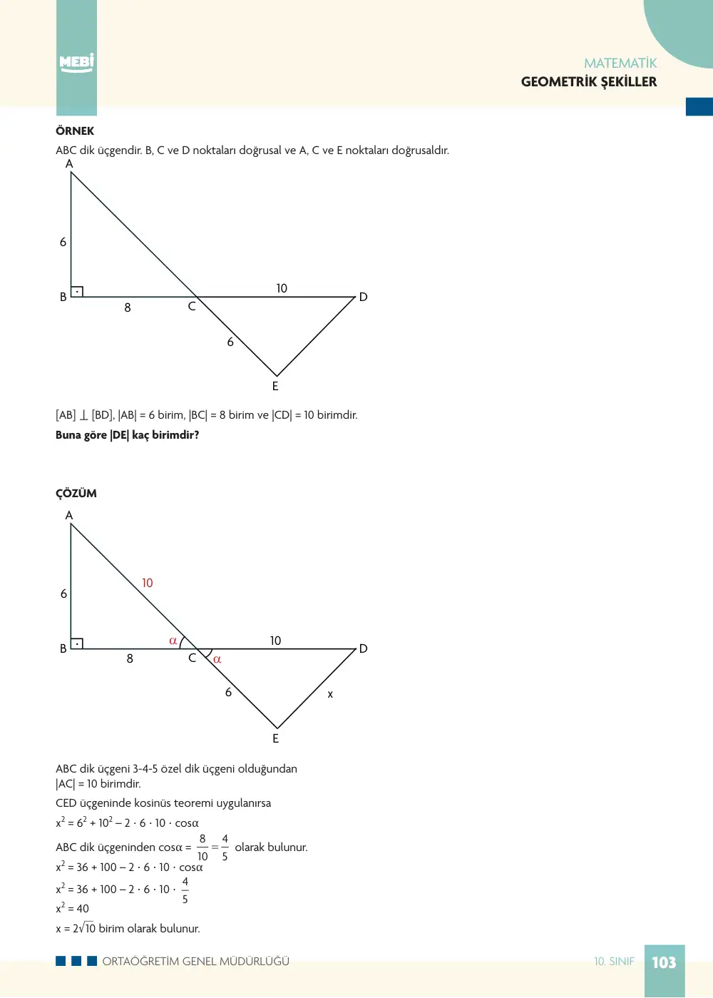 10. Sınıf Matematik Bireysel Öğrenme Etkinlikleri (2026-2027) sayfa 101