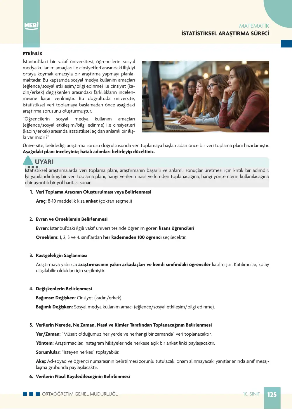10. Sınıf Matematik Bireysel Öğrenme Etkinlikleri (2026-2027) sayfa 123