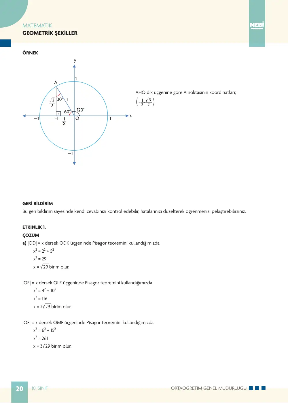 10. Sınıf Matematik Bireysel Öğrenme Etkinlikleri (2026-2027) sayfa 18