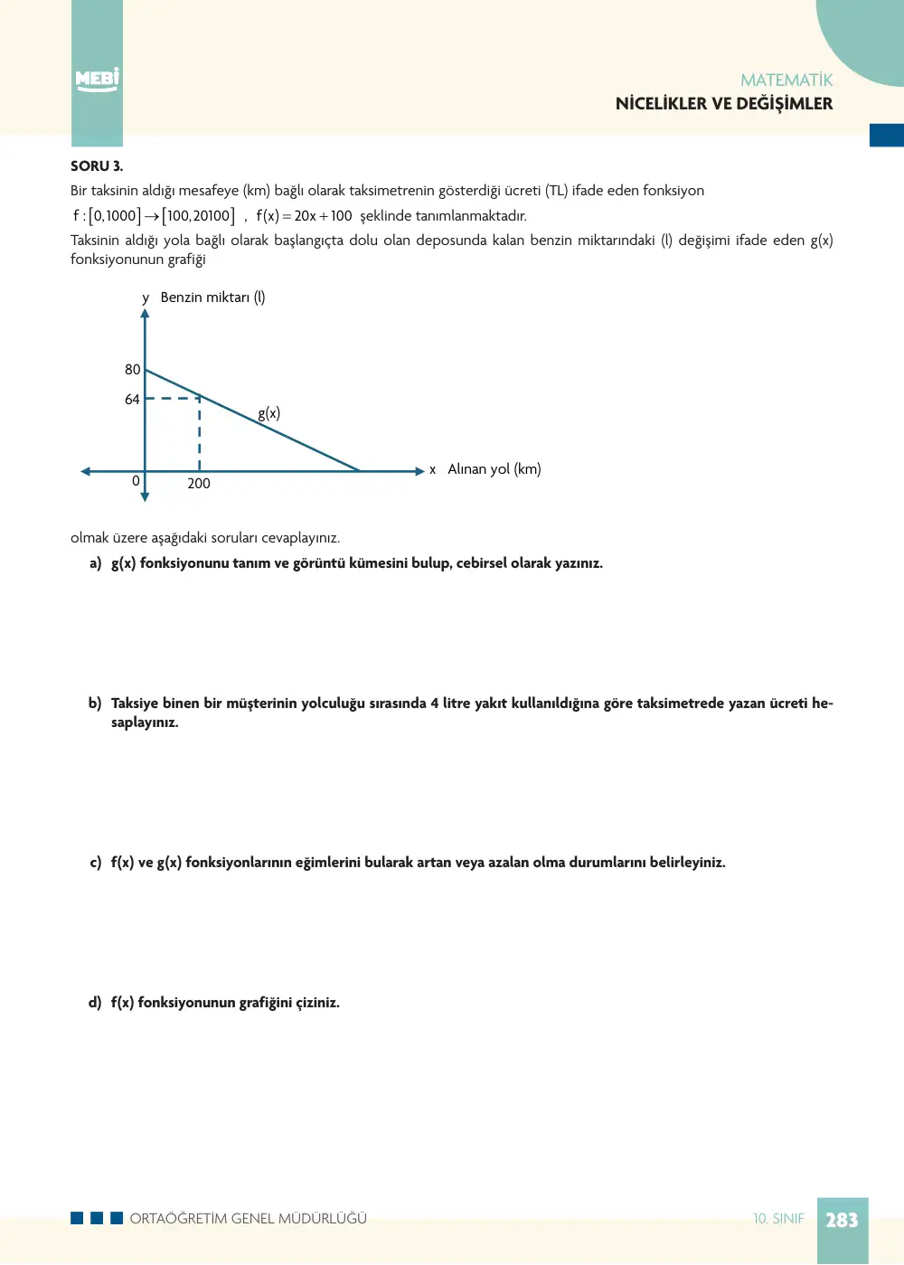 10. Sınıf Matematik Bireysel Öğrenme Etkinlikleri (2026-2027) sayfa 281