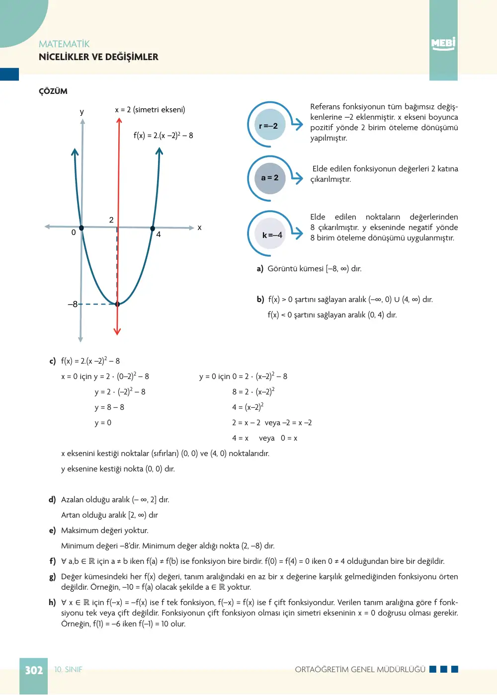 10. Sınıf Matematik Bireysel Öğrenme Etkinlikleri (2026-2027) sayfa 300