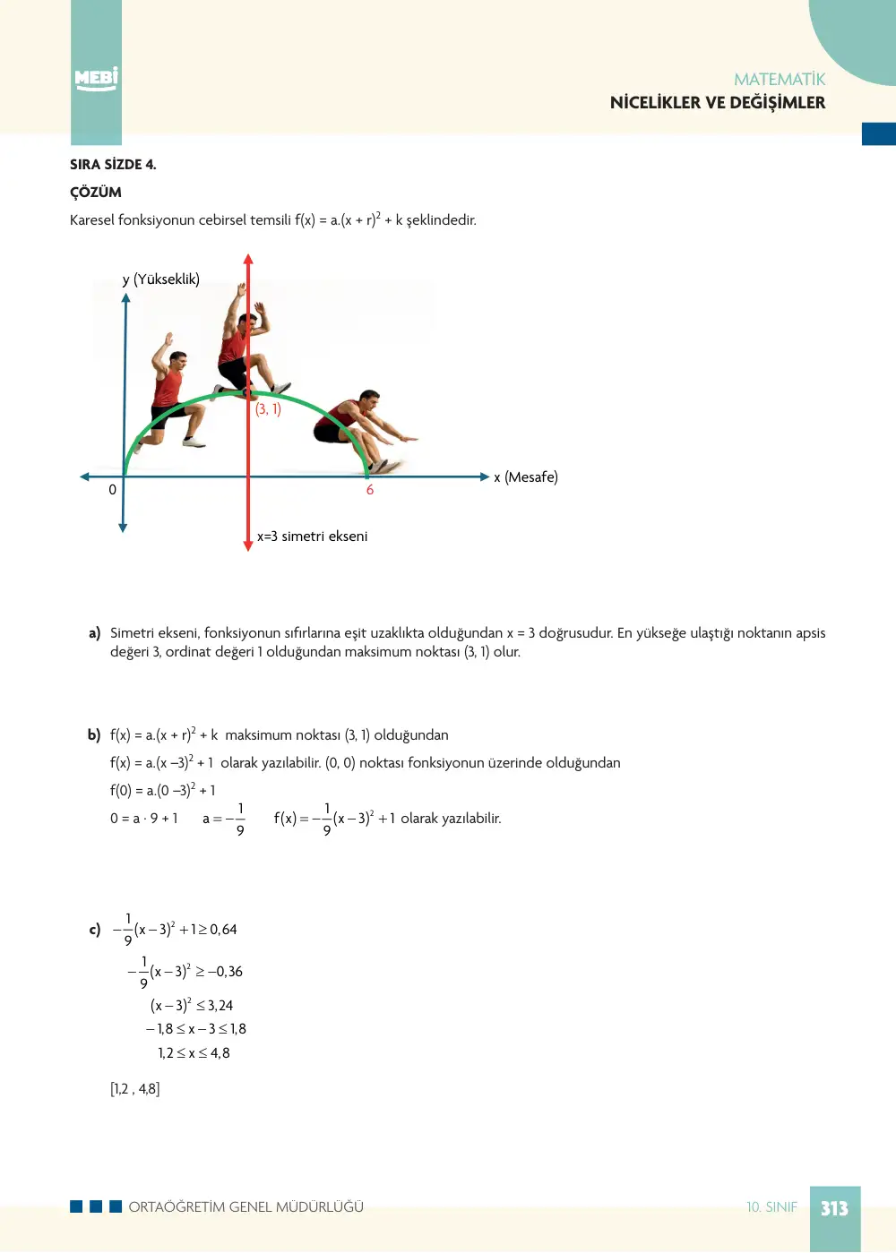 10. Sınıf Matematik Bireysel Öğrenme Etkinlikleri (2026-2027) sayfa 311