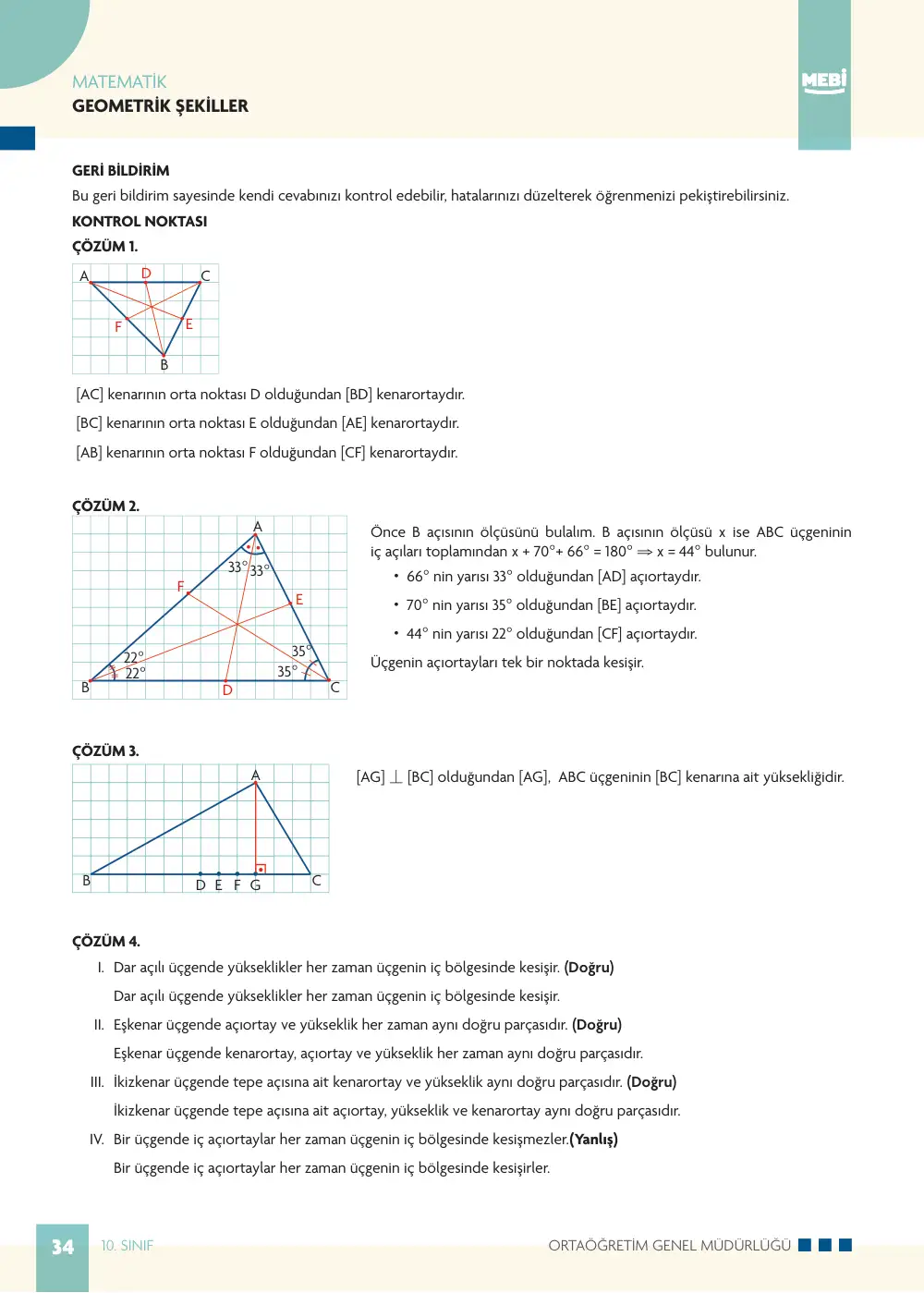 10. Sınıf Matematik Bireysel Öğrenme Etkinlikleri (2026-2027) sayfa 32