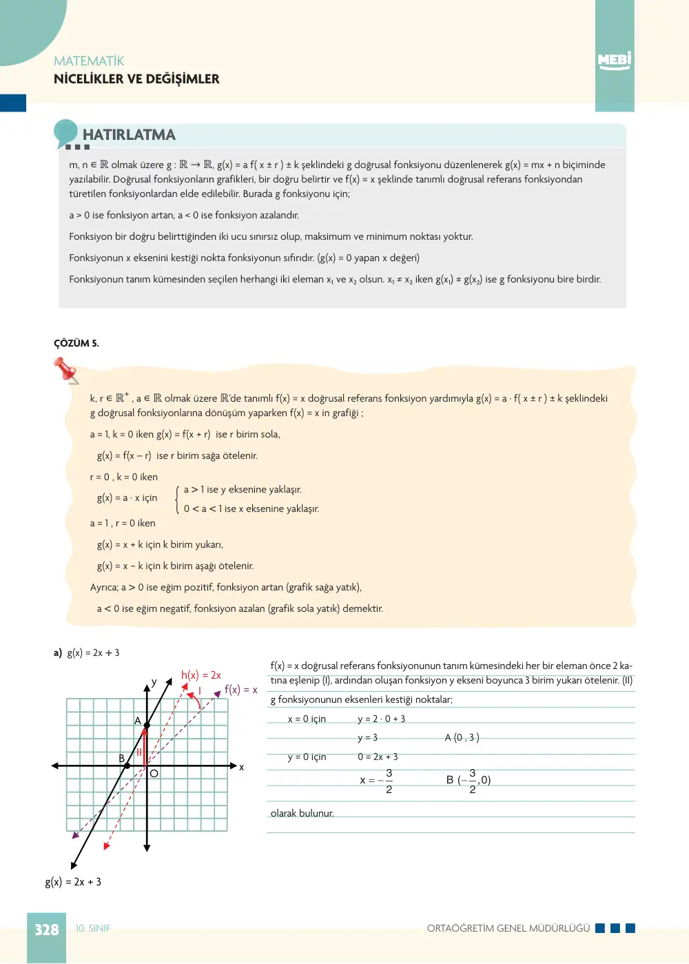 10. Sınıf Matematik Bireysel Öğrenme Etkinlikleri (2026-2027) sayfa 326