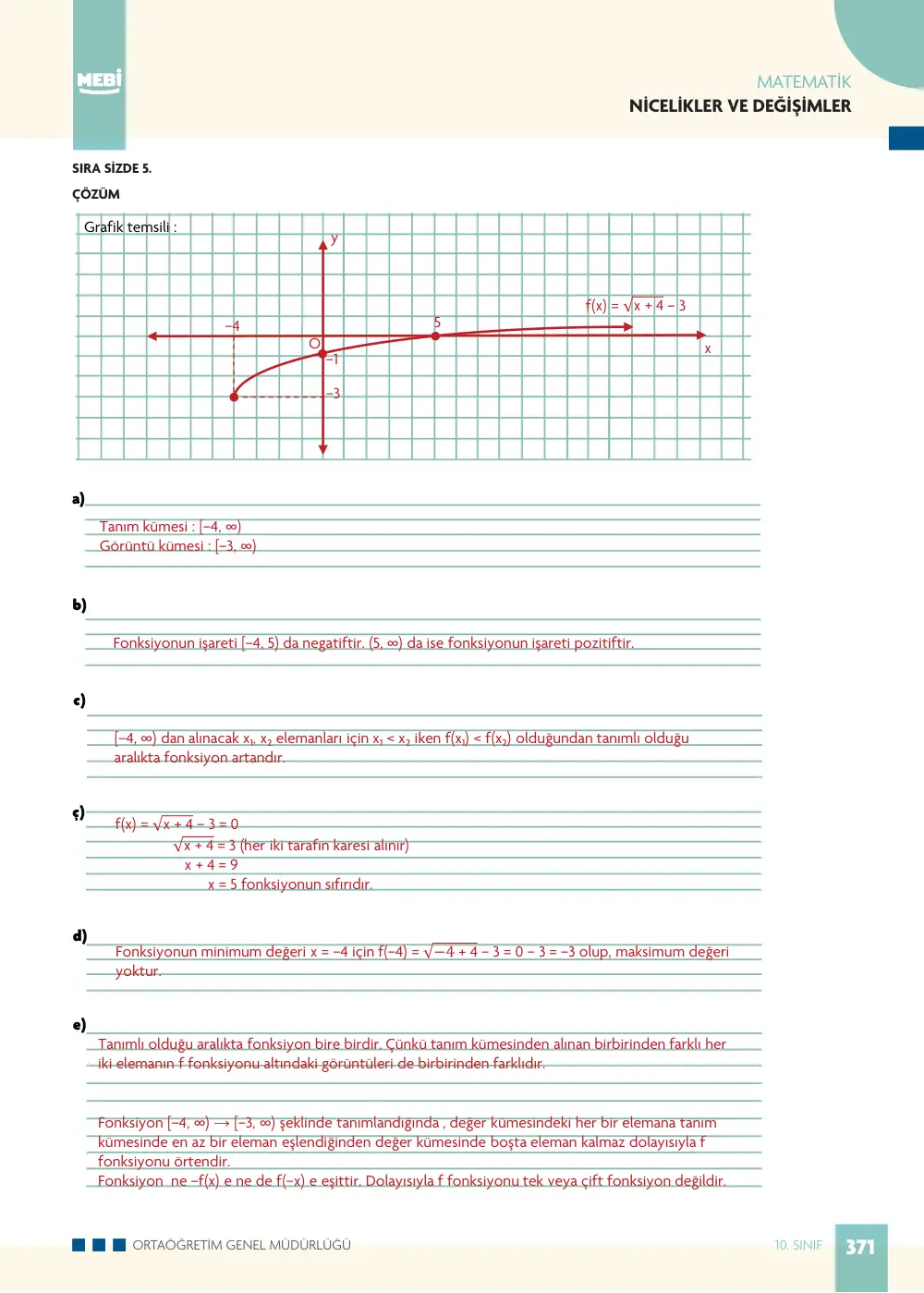10. Sınıf Matematik Bireysel Öğrenme Etkinlikleri (2026-2027) sayfa 369
