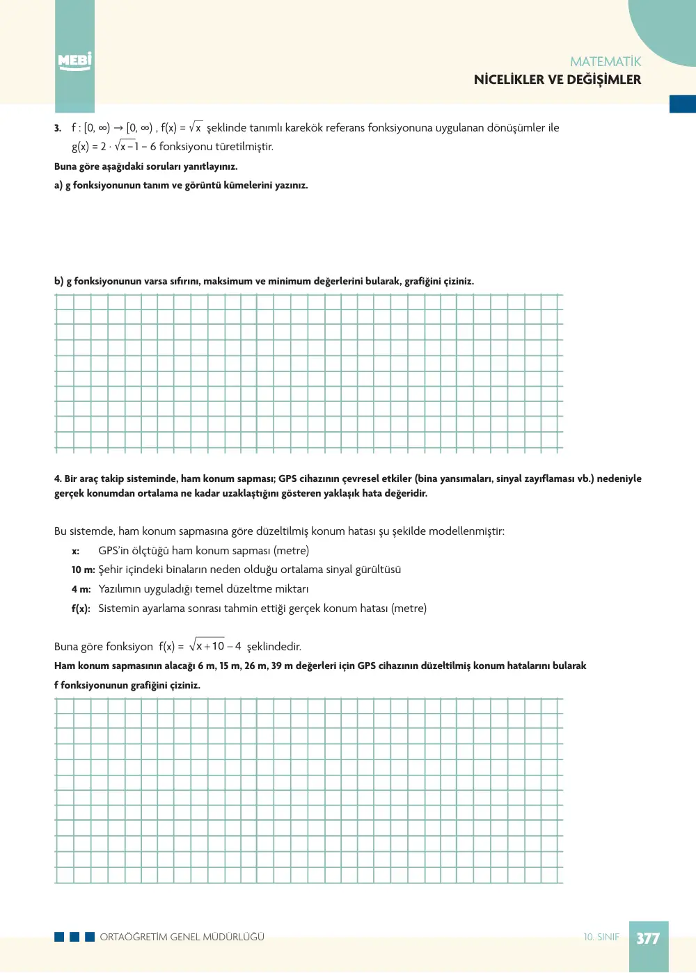 10. Sınıf Matematik Bireysel Öğrenme Etkinlikleri (2026-2027) sayfa 375