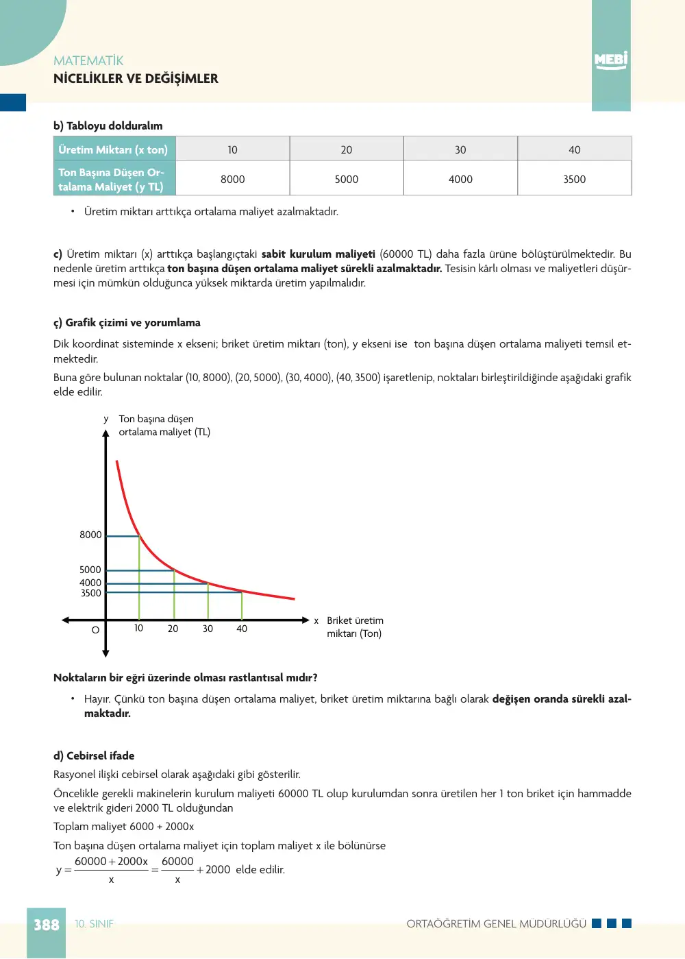 10. Sınıf Matematik Bireysel Öğrenme Etkinlikleri (2026-2027) sayfa 386