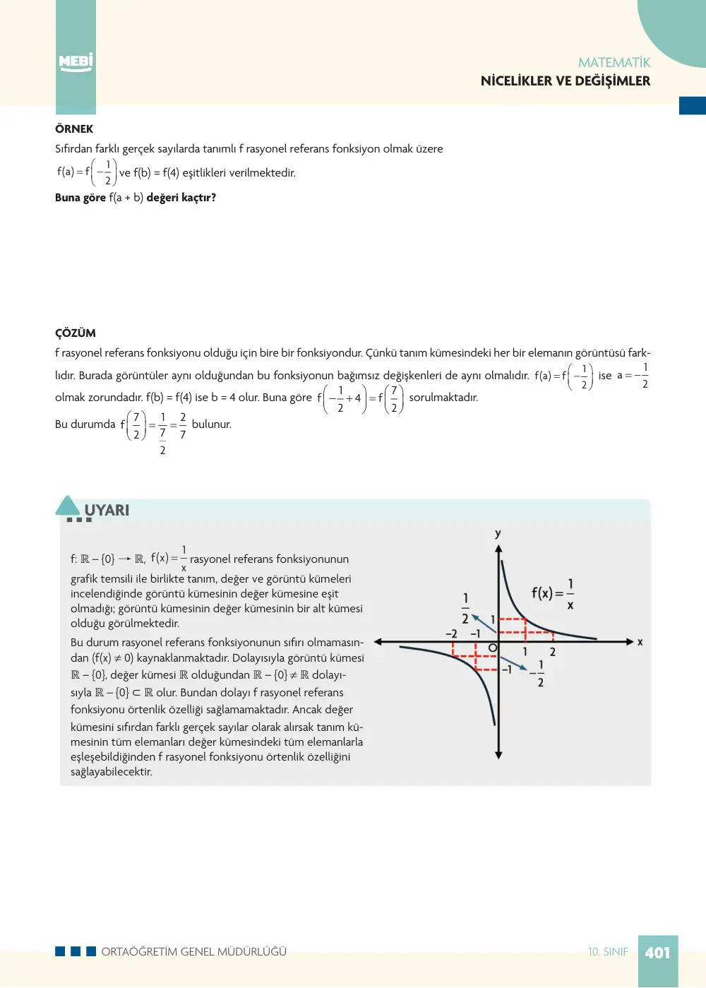10. Sınıf Matematik Bireysel Öğrenme Etkinlikleri (2026-2027) sayfa 399