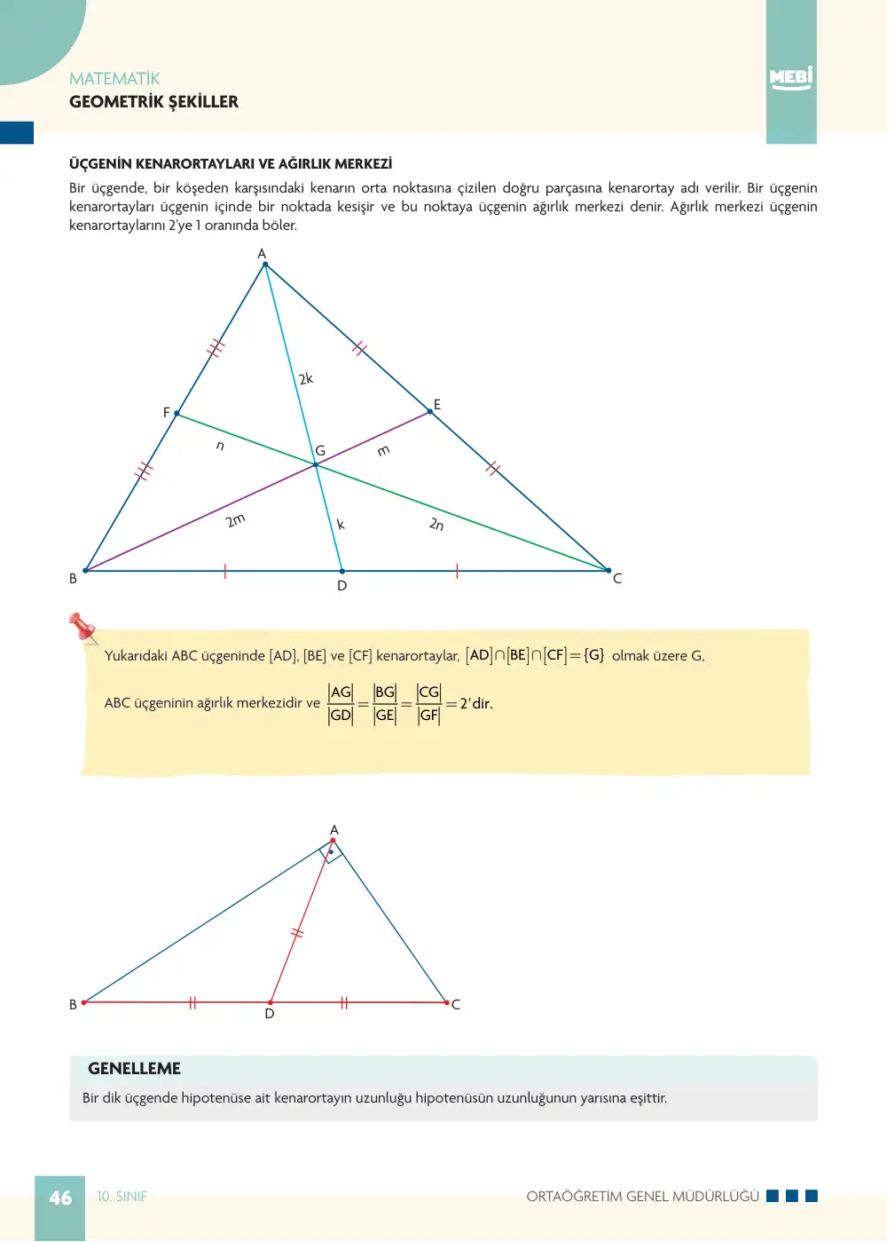 10. Sınıf Matematik Bireysel Öğrenme Etkinlikleri (2026-2027) sayfa 44