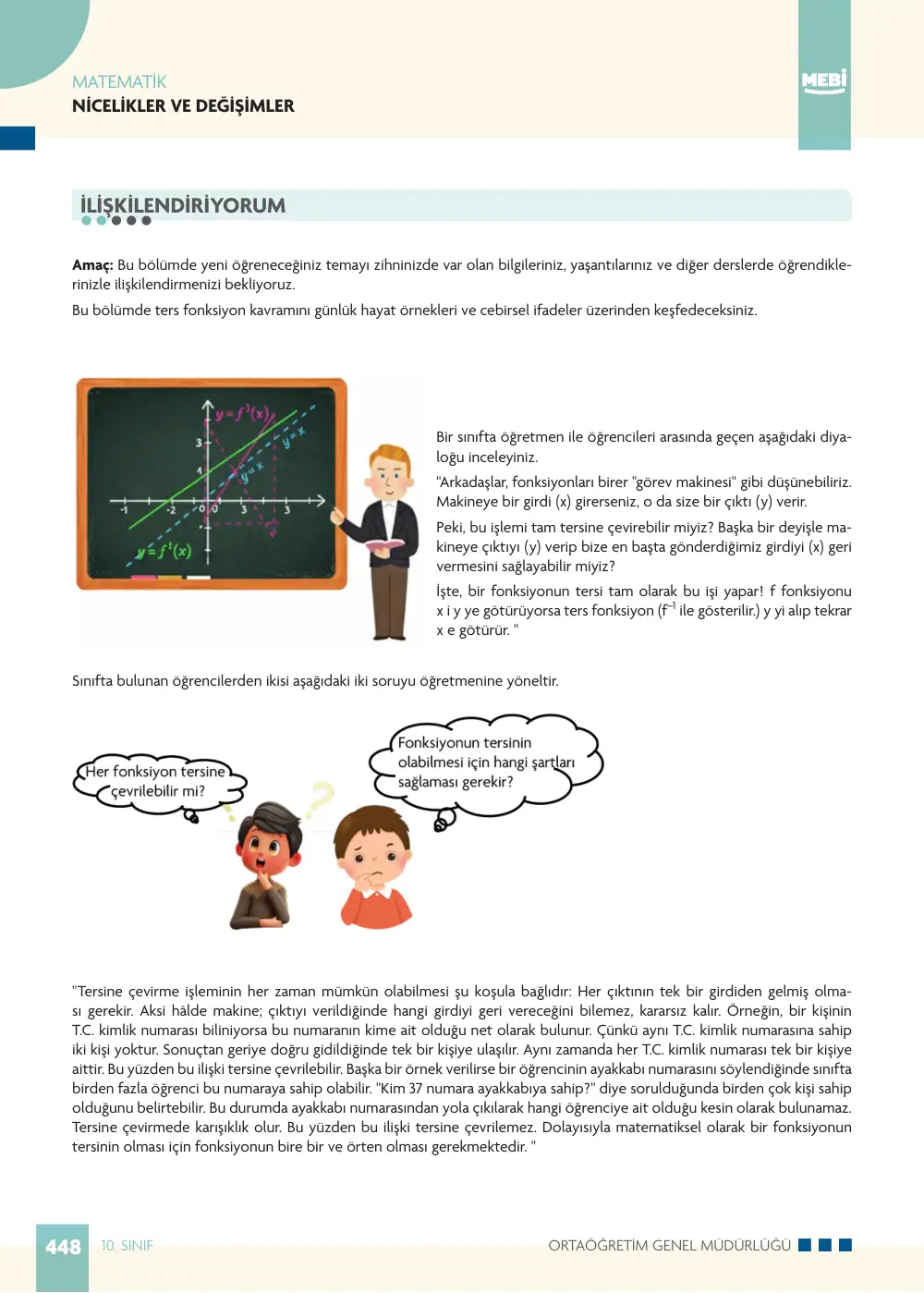10. Sınıf Matematik Bireysel Öğrenme Etkinlikleri (2026-2027) sayfa 446