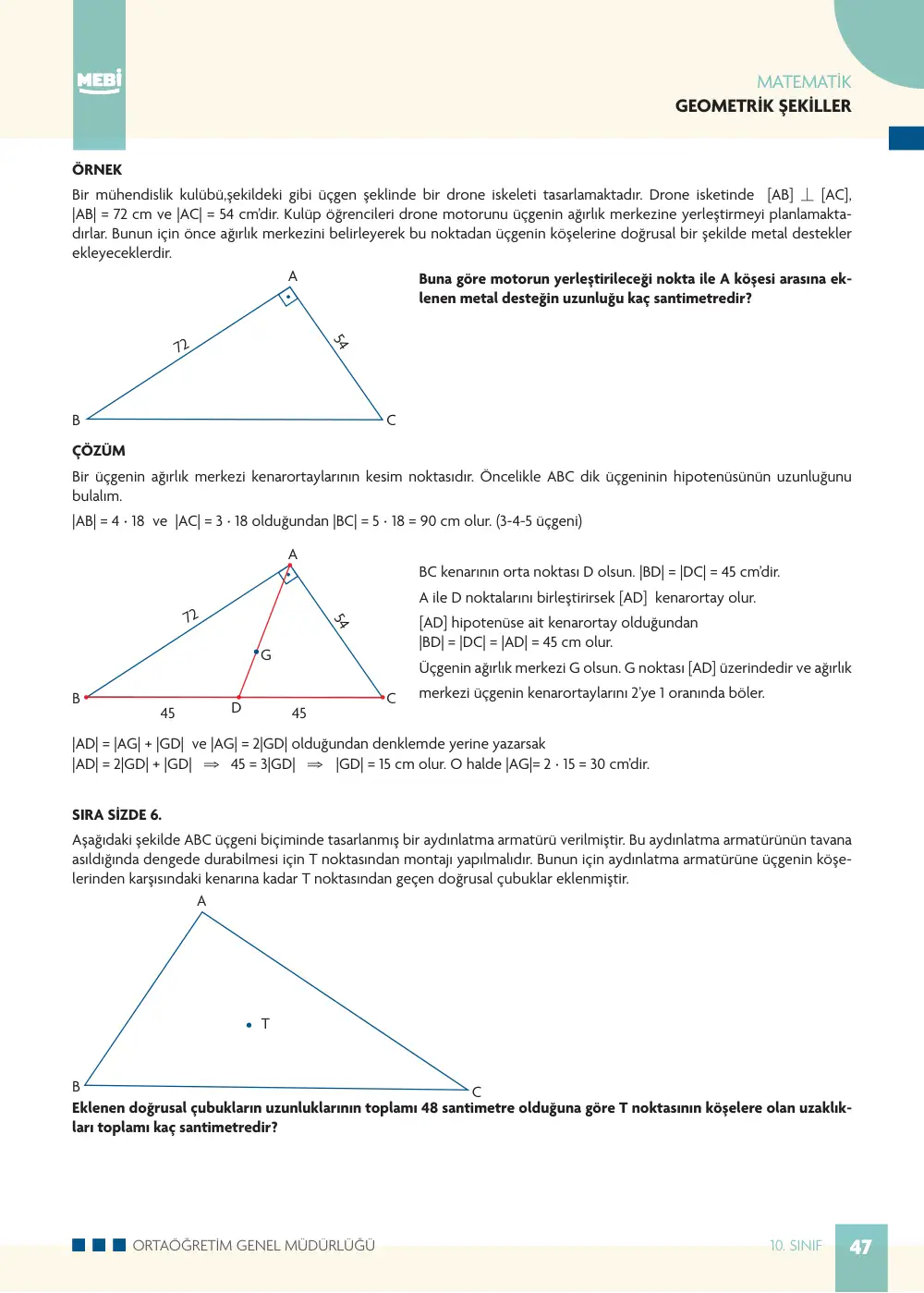 10. Sınıf Matematik Bireysel Öğrenme Etkinlikleri (2026-2027) sayfa 45