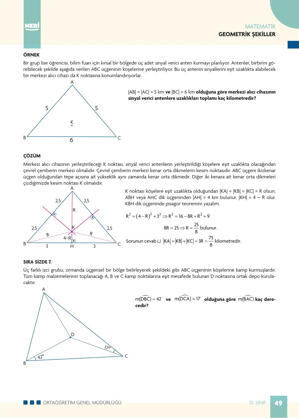 10. Sınıf Matematik Bireysel Öğrenme Etkinlikleri (2026-2027) sayfa 47