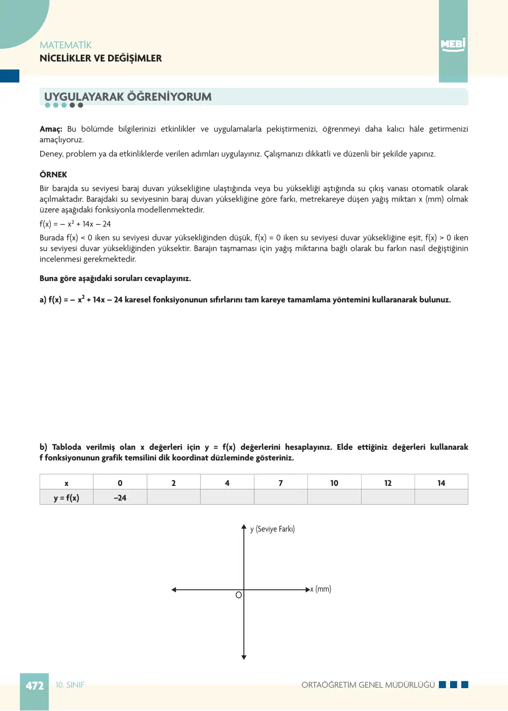 10. Sınıf Matematik Bireysel Öğrenme Etkinlikleri (2026-2027) sayfa 470