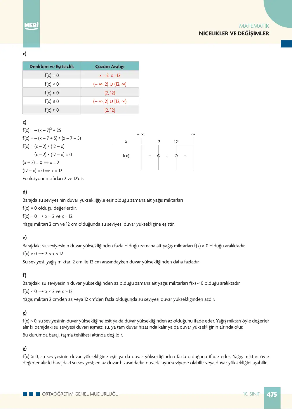 10. Sınıf Matematik Bireysel Öğrenme Etkinlikleri (2026-2027) sayfa 473