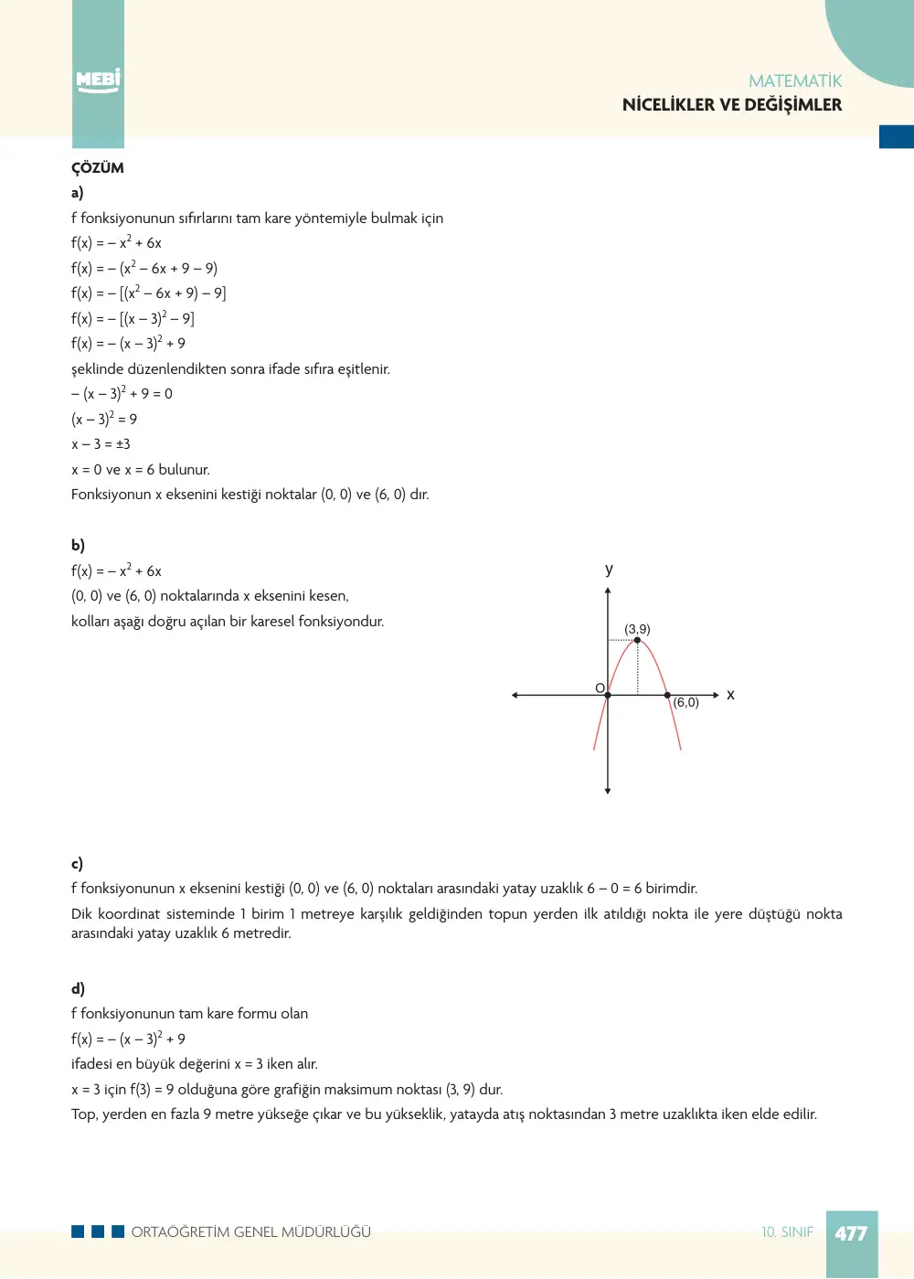 10. Sınıf Matematik Bireysel Öğrenme Etkinlikleri (2026-2027) sayfa 475