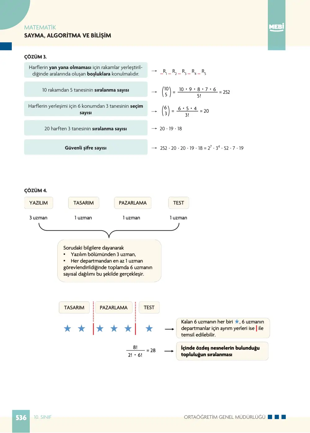 10. Sınıf Matematik Bireysel Öğrenme Etkinlikleri (2026-2027) sayfa 534