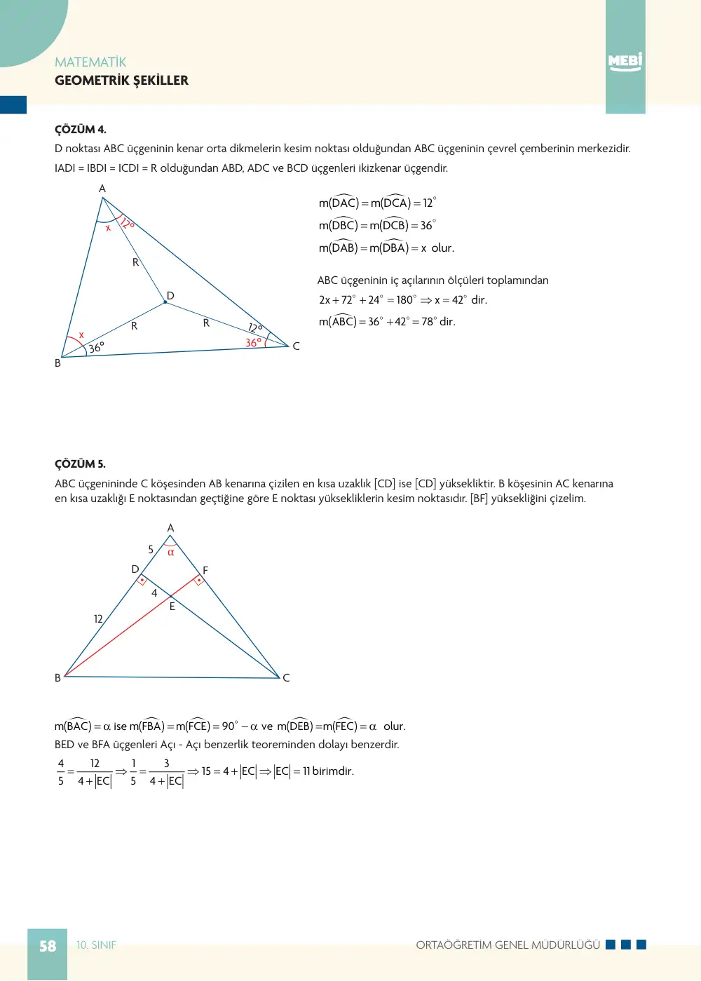 10. Sınıf Matematik Bireysel Öğrenme Etkinlikleri (2026-2027) sayfa 56