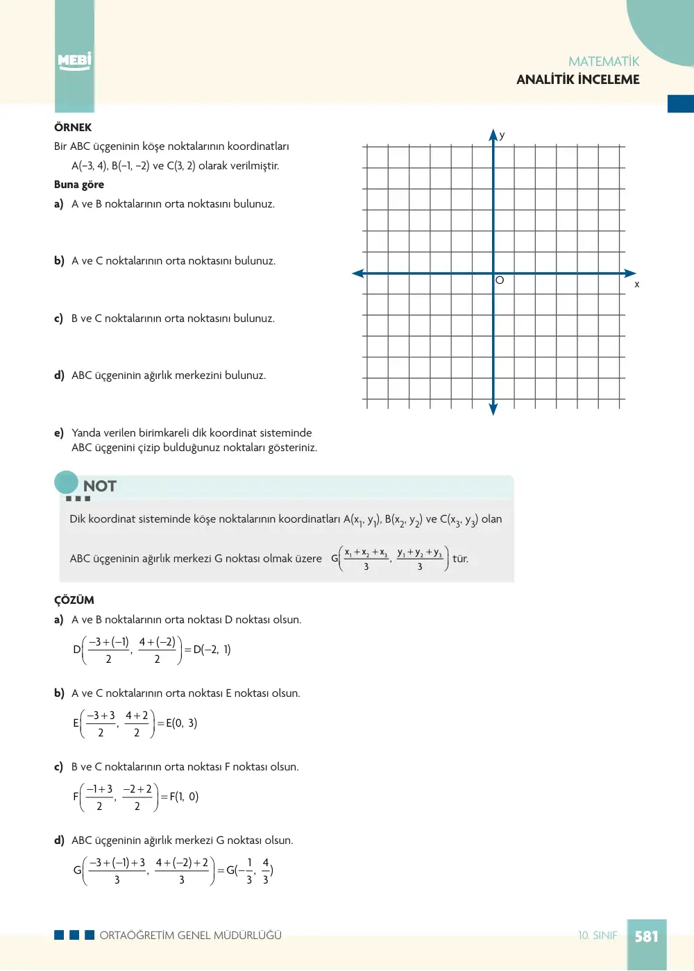 10. Sınıf Matematik Bireysel Öğrenme Etkinlikleri (2026-2027) sayfa 579