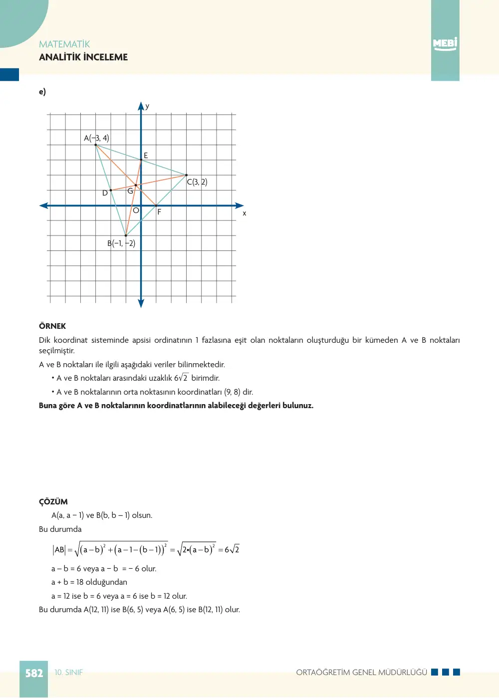 10. Sınıf Matematik Bireysel Öğrenme Etkinlikleri (2026-2027) sayfa 580