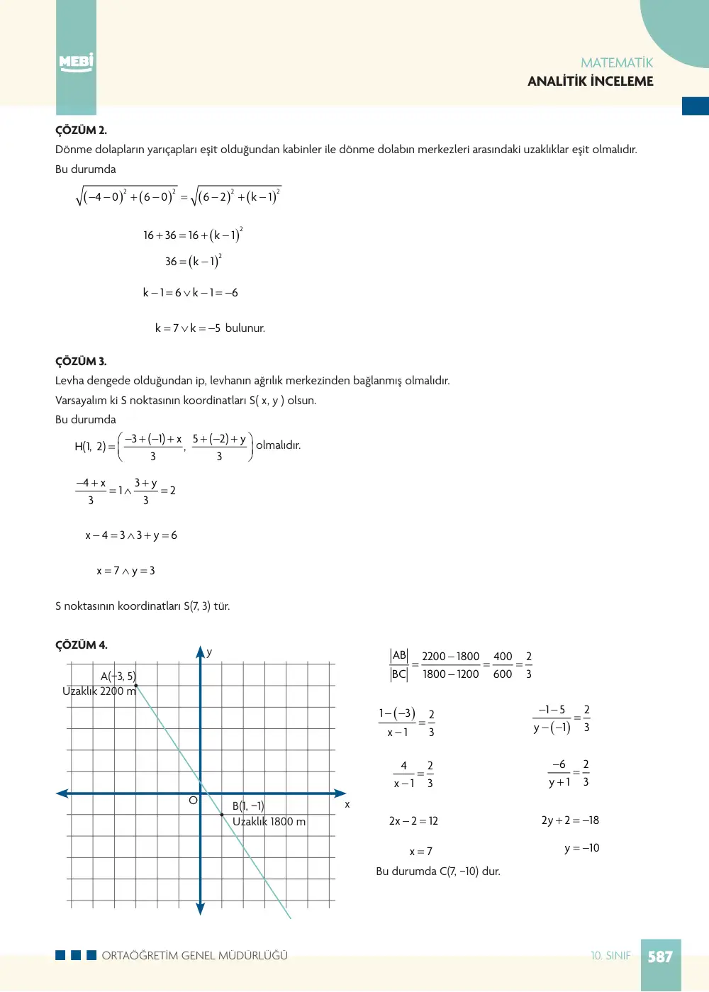 10. Sınıf Matematik Bireysel Öğrenme Etkinlikleri (2026-2027) sayfa 585