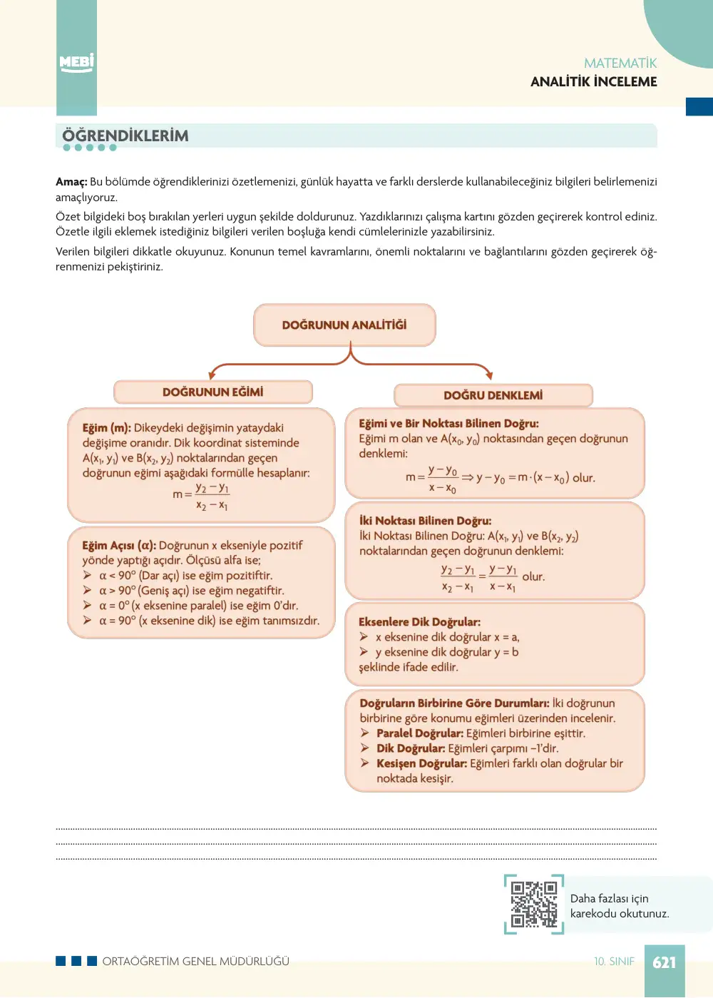 10. Sınıf Matematik Bireysel Öğrenme Etkinlikleri (2026-2027) sayfa 619
