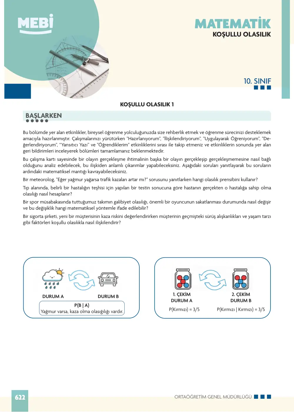 10. Sınıf Matematik Bireysel Öğrenme Etkinlikleri (2026-2027) sayfa 620
