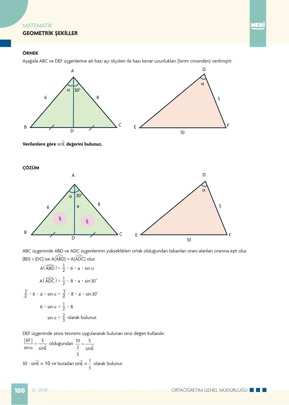 10. Sınıf Matematik Bireysel Öğrenme Etkinlikleri (2026-2027) sayfa 98