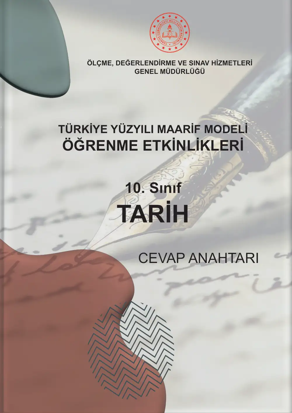 10. Sınıf Tarih Öğrenme Etkinlikleri Seti 2 (2025-2026) cevap anahtarı sayfa 1