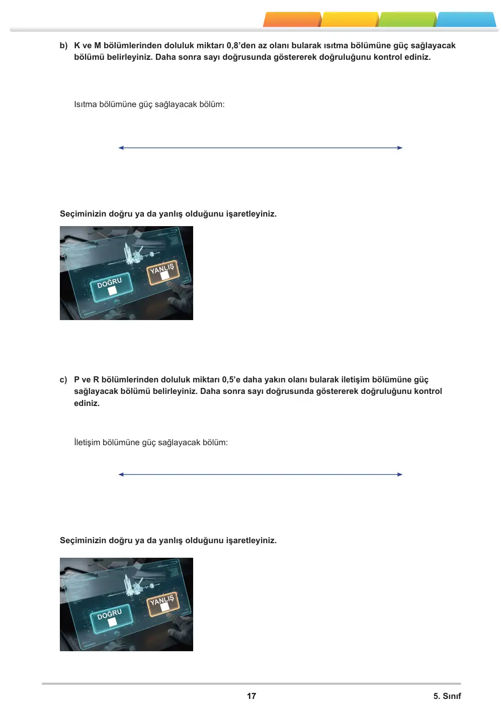 5. Sınıf Matematik Öğrenme Etkinlikleri Seti 1 (2025-2026) sayfa 19