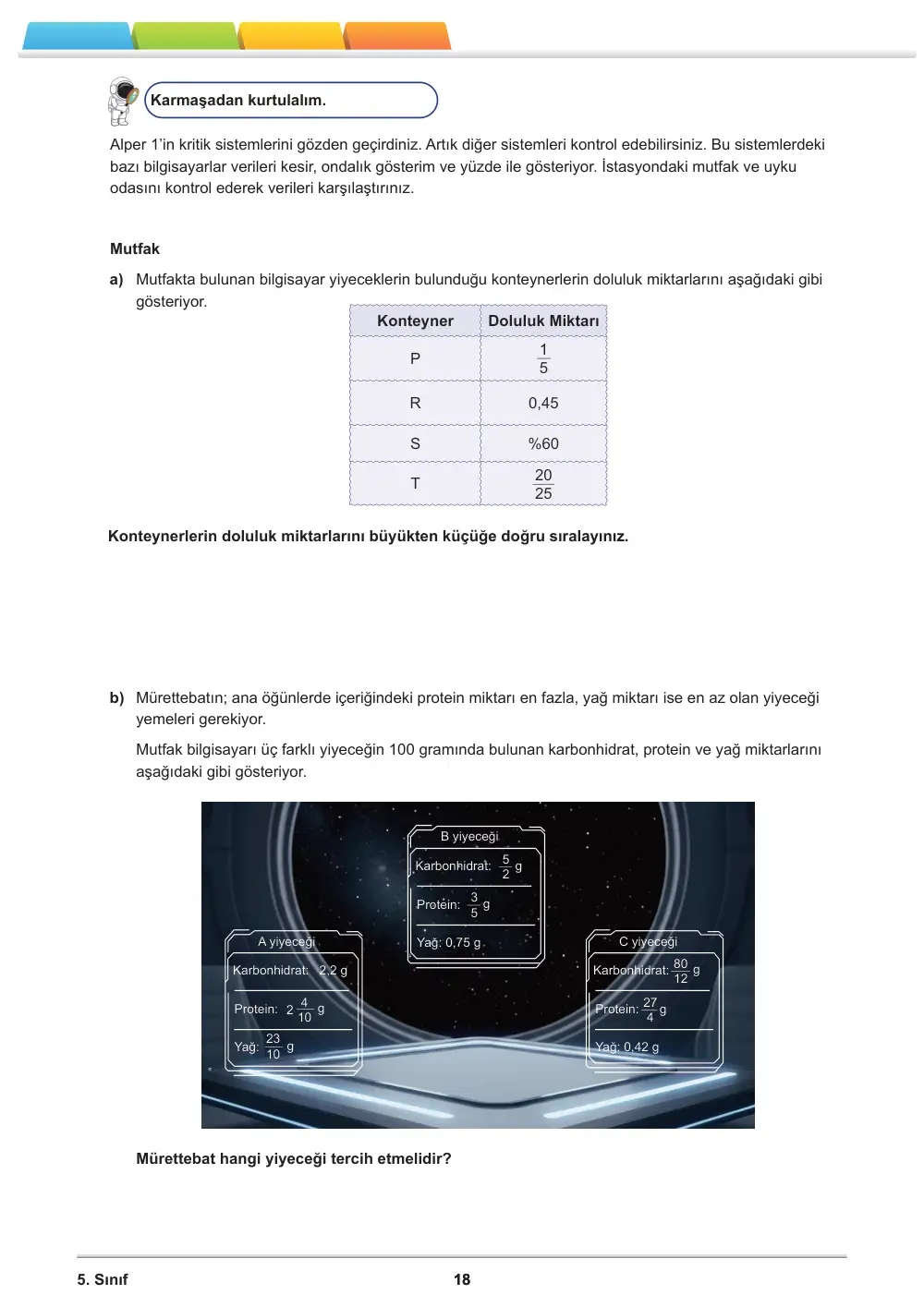 5. Sınıf Matematik Öğrenme Etkinlikleri Seti 1 (2025-2026) sayfa 20