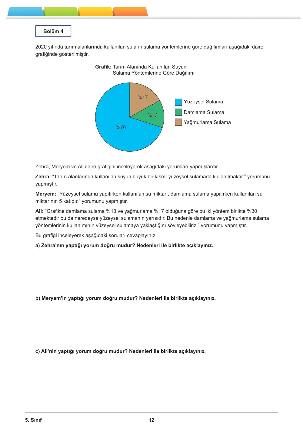5. Sınıf Matematik Öğrenme Etkinlikleri Seti 2 (2025-2026) sayfa 14