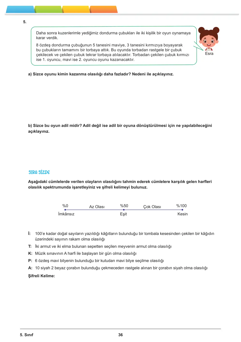 5. Sınıf Matematik Öğrenme Etkinlikleri Seti 2 (2025-2026) sayfa 38