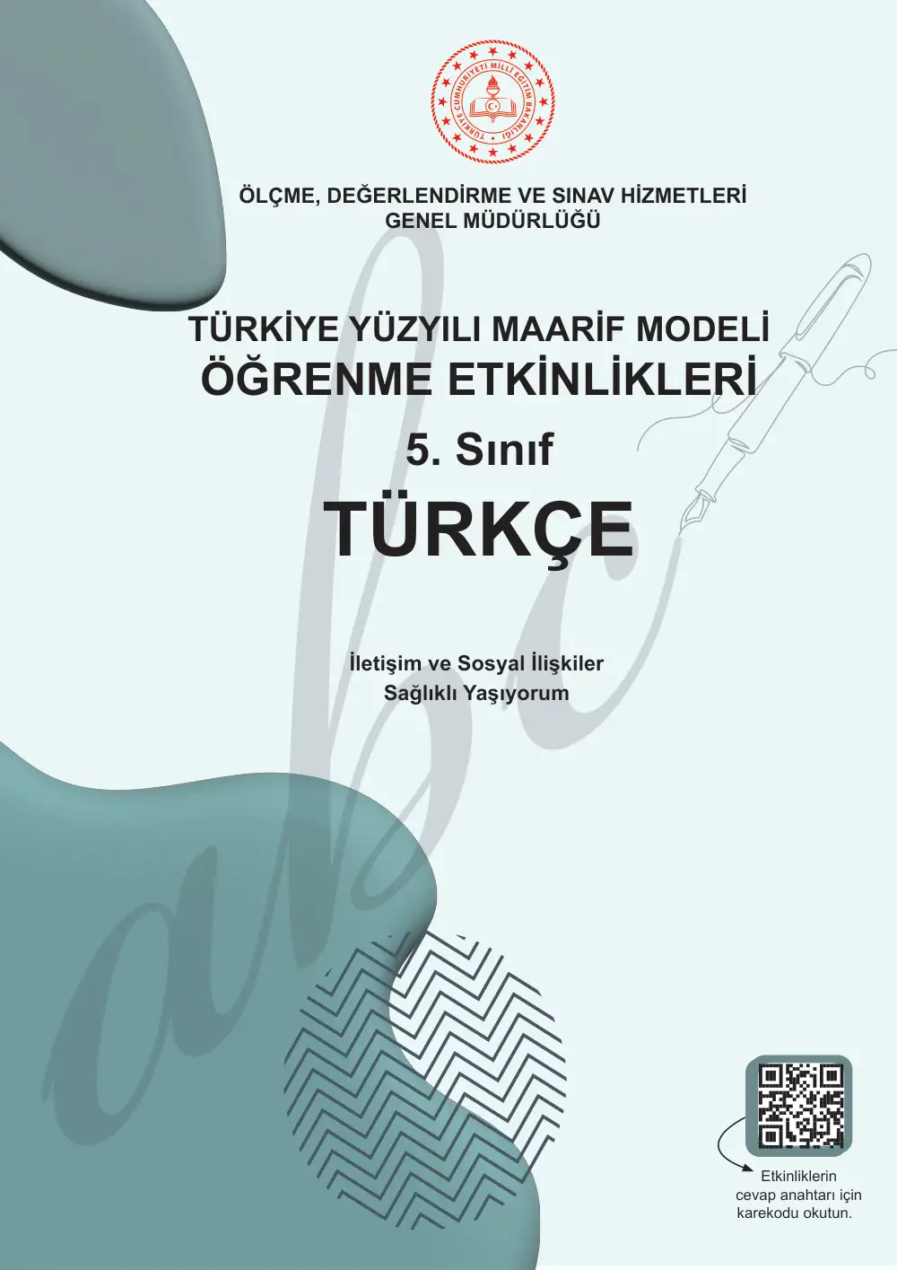 5. Sınıf Türkçe Öğrenme Etkinlikleri Seti 2 (2025-2026)