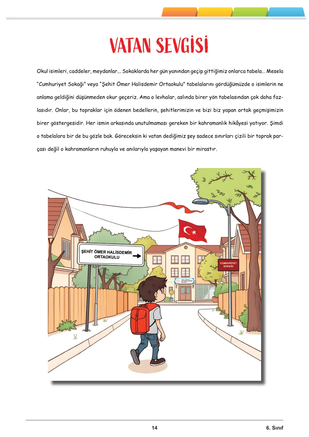 6. Sınıf Din Kültürü ve Ahlak Bilgisi Öğrenme Etkinlikleri Seti 1 (2025-2026) cevap anahtarı sayfa 15