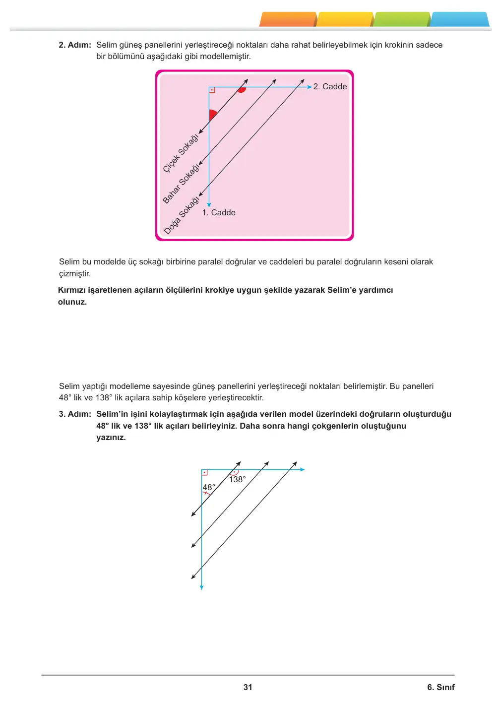 6. Sınıf Matematik Öğrenme Etkinlikleri Seti 1 (2025-2026) cevap anahtarı sayfa 33