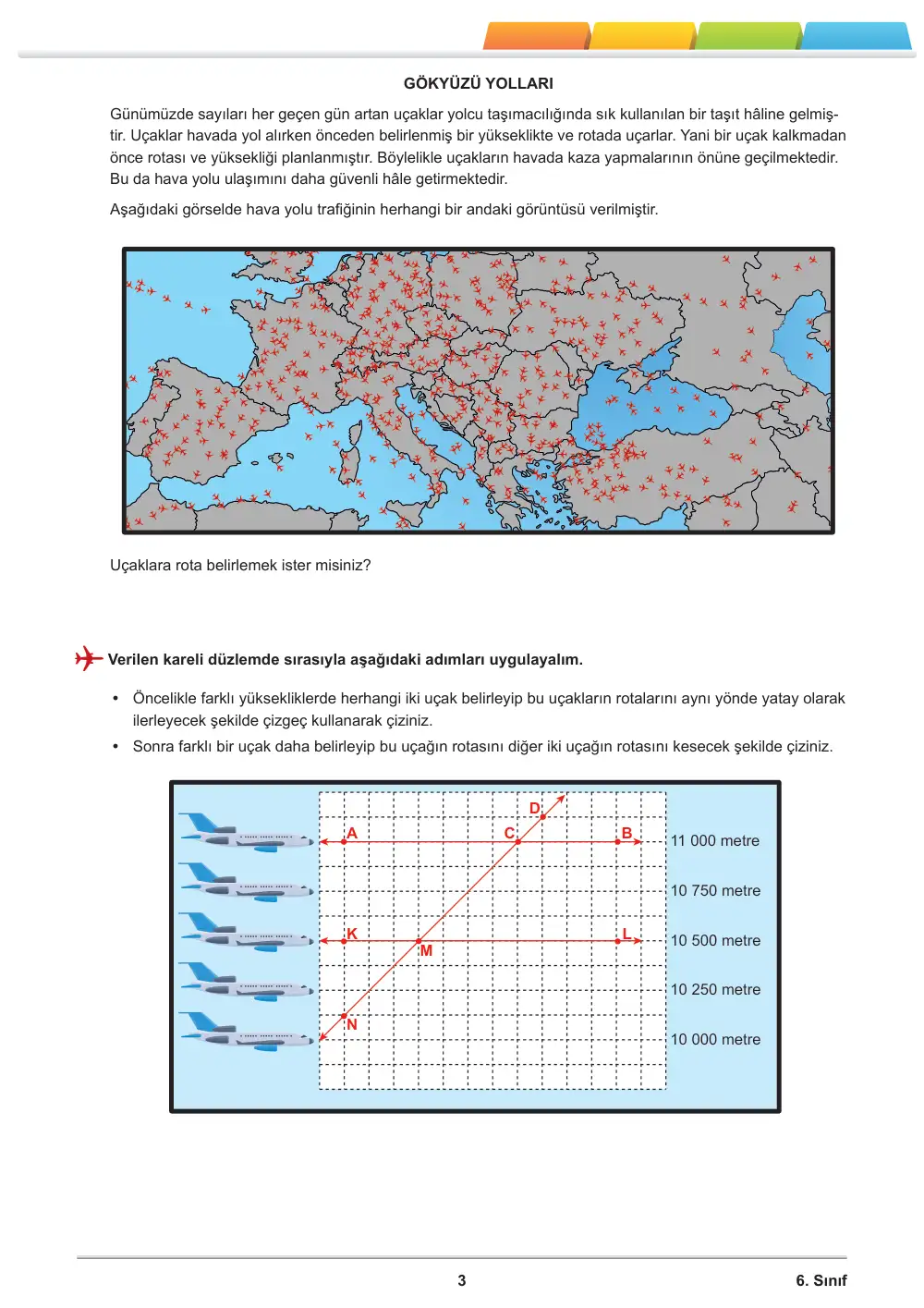 6. Sınıf Matematik Öğrenme Etkinlikleri Seti 1 (2025-2026) cevap anahtarı sayfa 5