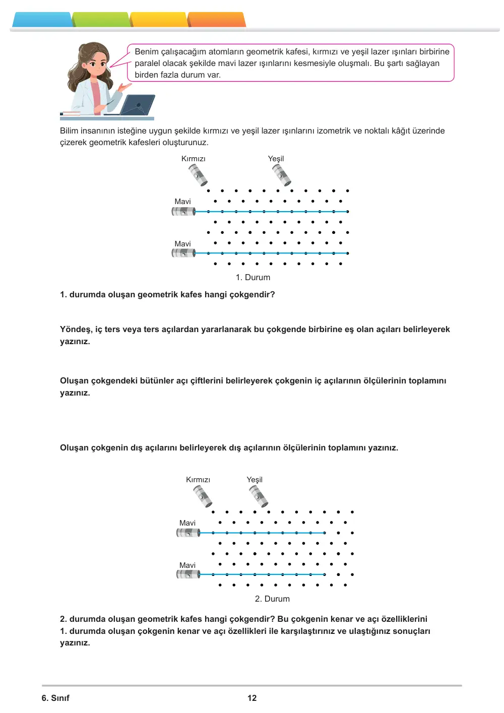 6. Sınıf Matematik Öğrenme Etkinlikleri Seti 1 (2025-2026) sayfa 14