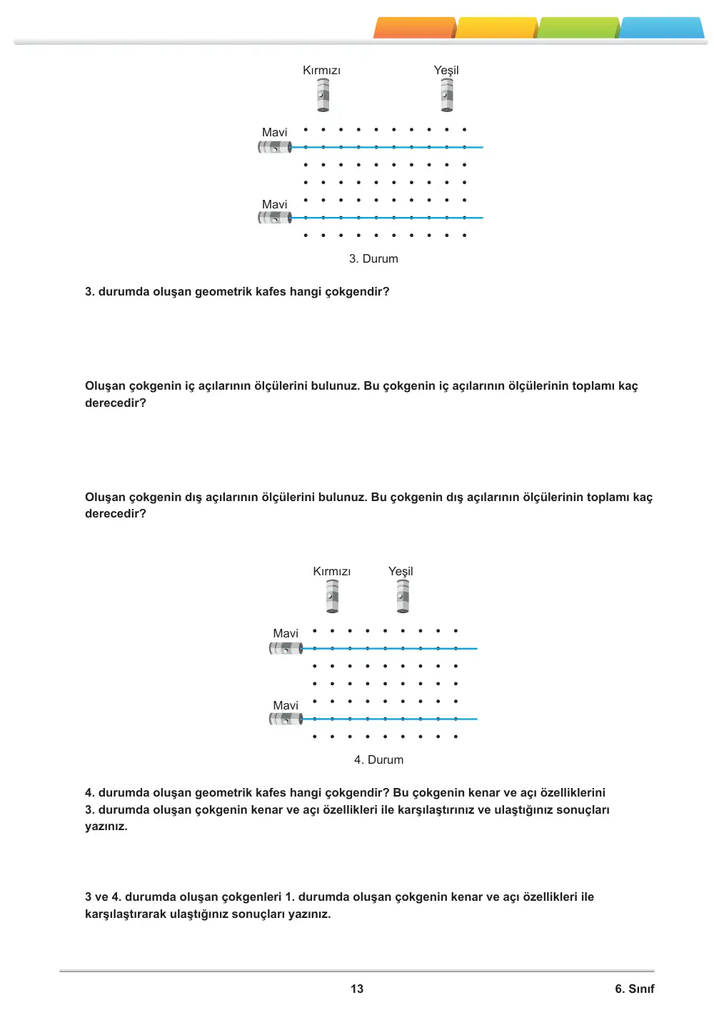6. Sınıf Matematik Öğrenme Etkinlikleri Seti 1 (2025-2026) sayfa 15