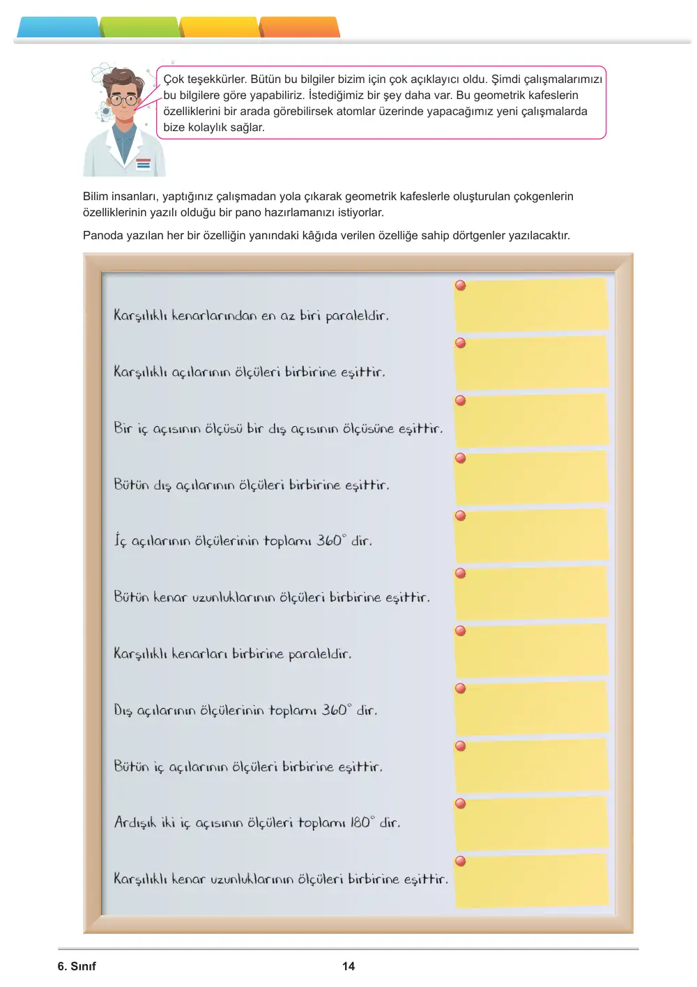 6. Sınıf Matematik Öğrenme Etkinlikleri Seti 1 (2025-2026) sayfa 16