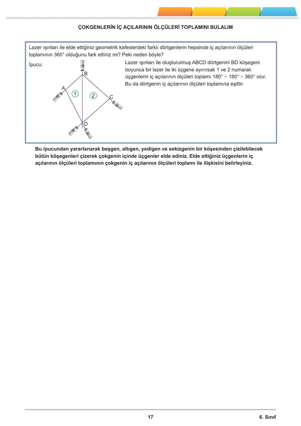 6. Sınıf Matematik Öğrenme Etkinlikleri Seti 1 (2025-2026) sayfa 19