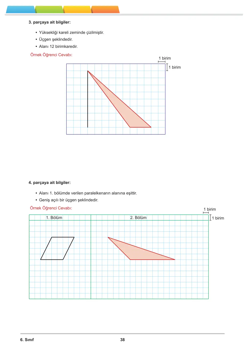 6. Sınıf Matematik Öğrenme Etkinlikleri Seti 2 (2025-2026) cevap anahtarı sayfa 40