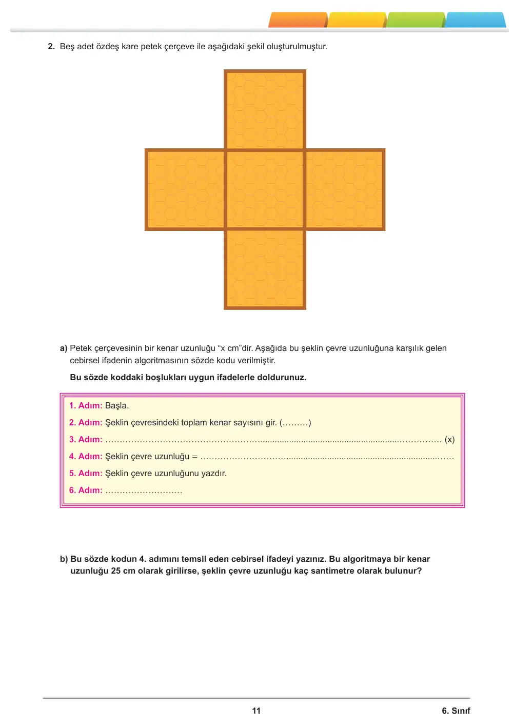 6. Sınıf Matematik Öğrenme Etkinlikleri Seti 2 (2025-2026) sayfa 13