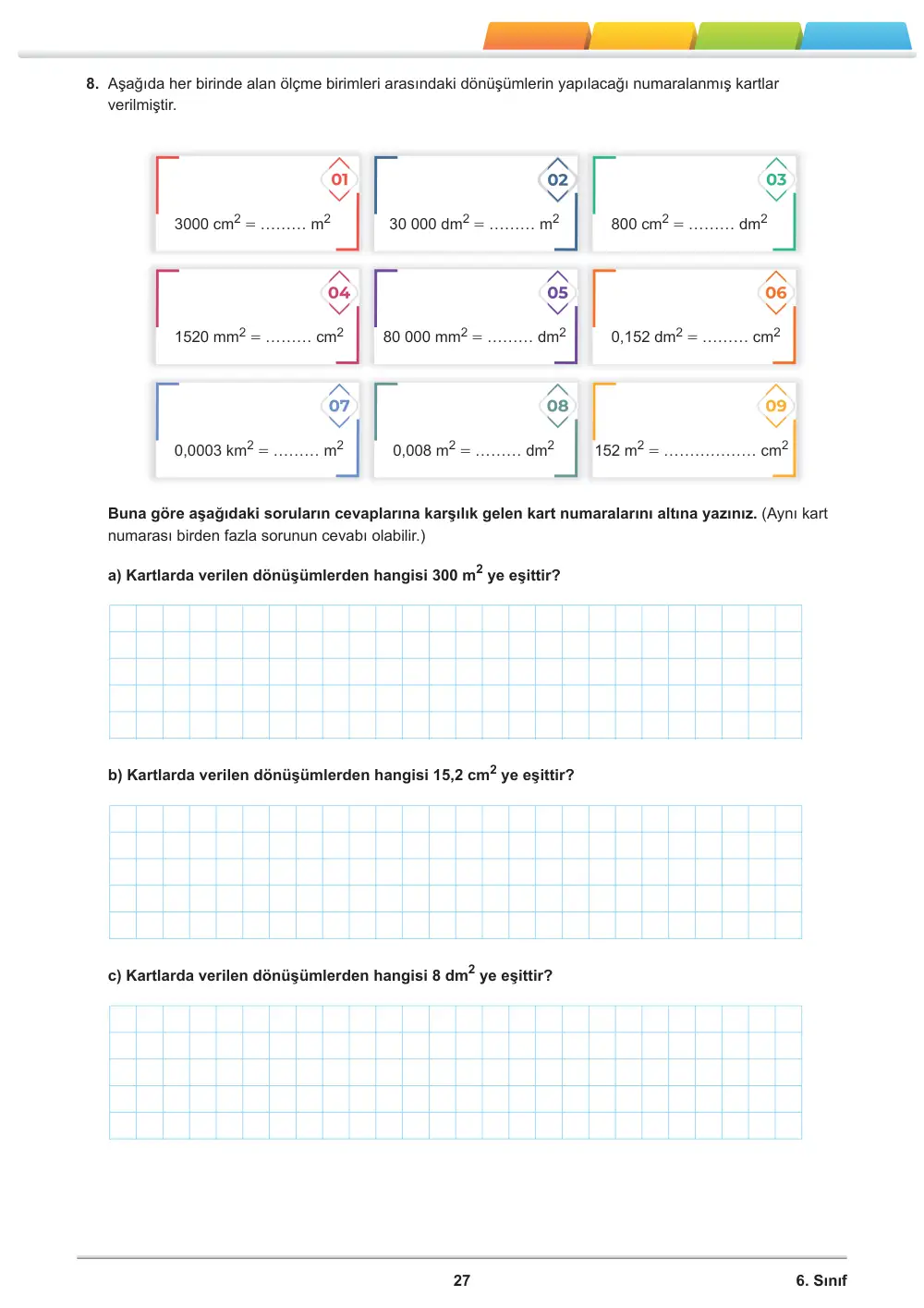 6. Sınıf Matematik Öğrenme Etkinlikleri Seti 2 (2025-2026) sayfa 29