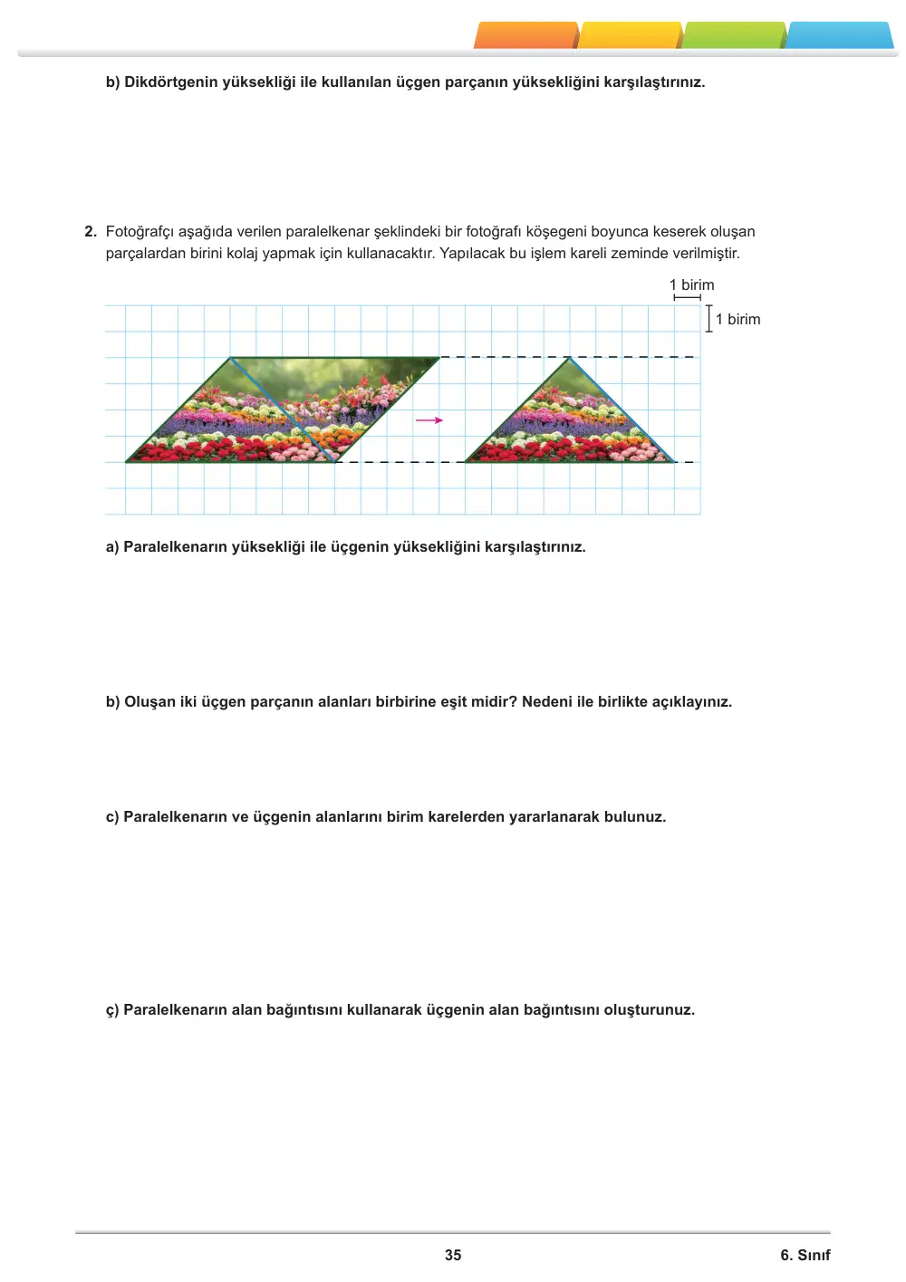 6. Sınıf Matematik Öğrenme Etkinlikleri Seti 2 (2025-2026) sayfa 37